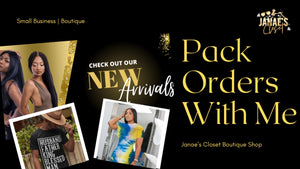 Pack Orders With Me!