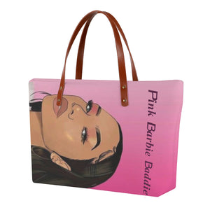 Pink Barbie Baddie Tote Bag