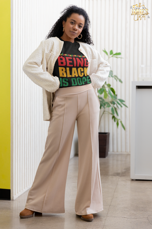 Being Black Is Dope Women's Print T-shirt