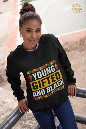 Young Gifted & Black Women's Sweatshirt