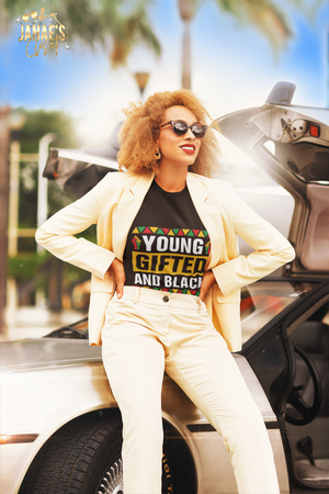 Young Gifted & Black Ladies  T shirt