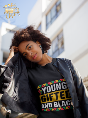 Young Gifted & Black Ladies  T shirt