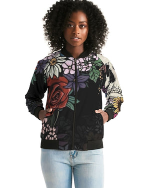 Bed of Roses Women's Bomber Jacket