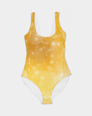 Gold Diamonds Women's One-Piece Swimsuit freeshipping - %janaescloset%