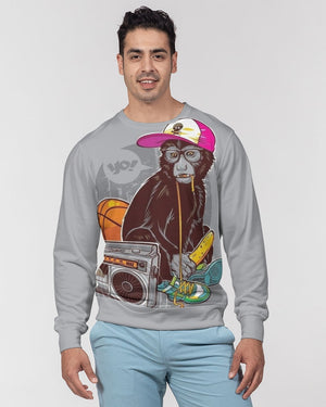 Monkey Show Men's Classic French Terry Crewneck Pullover freeshipping - %janaescloset%