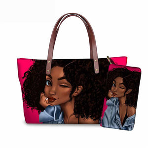 Black Girl Magic Tote Bag freeshipping - %janaescloset%