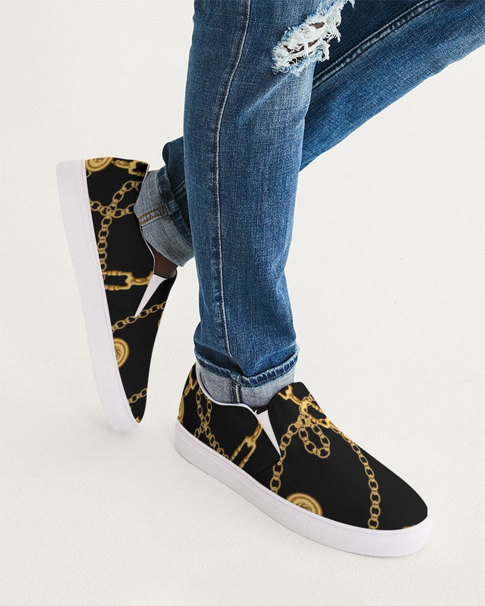 Chains of Gold Men's Slip-On Canvas Shoe