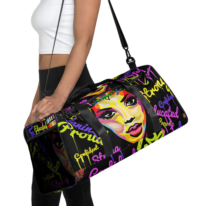 Graffiti Queen Duffle Bag