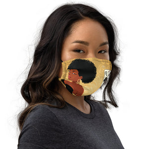 Black Queen Card face mask