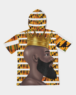 African King Men's Short Sleeve Hoodie freeshipping - %janaescloset%