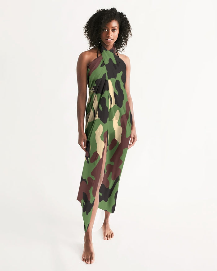 Camouflage  Swim Cover Up
