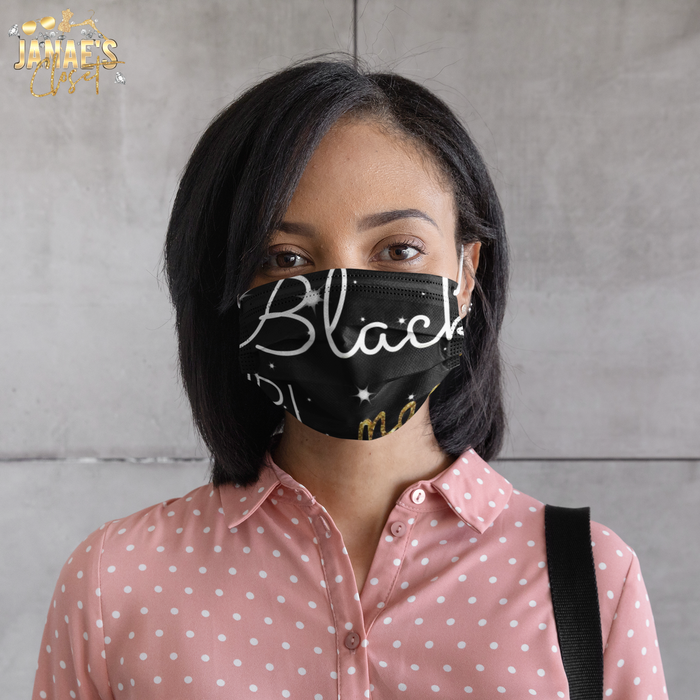 Black Girl Magic Face Mask
