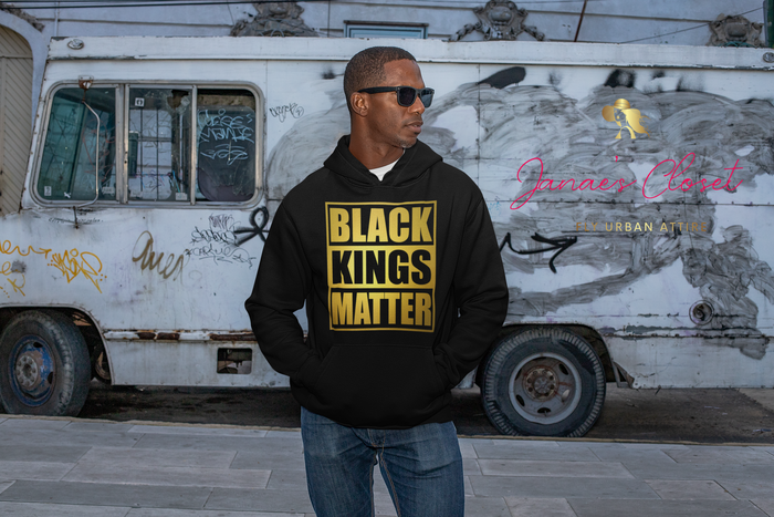 Black Kings Matter Pullover Hoodies