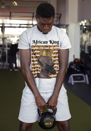 African King Men's Graphic Tee freeshipping - %janaescloset%
