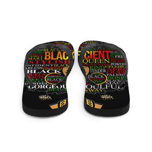 Blacknificent Flip Flops freeshipping - %janaescloset%