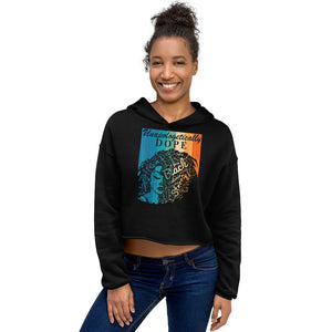 Unapologetically Dope Crop Hoodie freeshipping - %janaescloset%